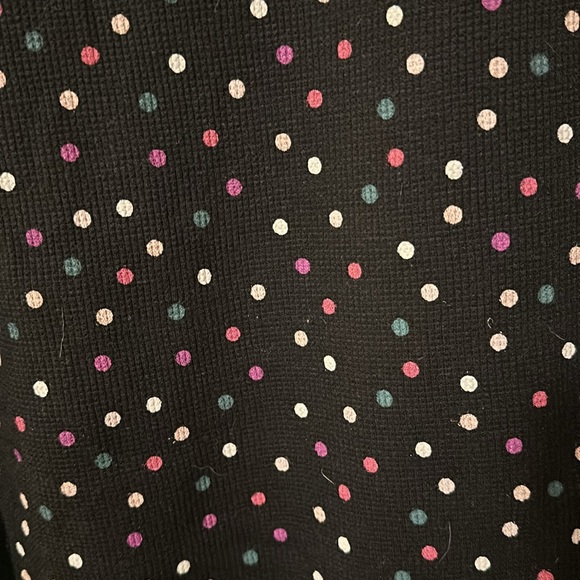 Polka Dot Thermal Joggers - Picture 3 of 4